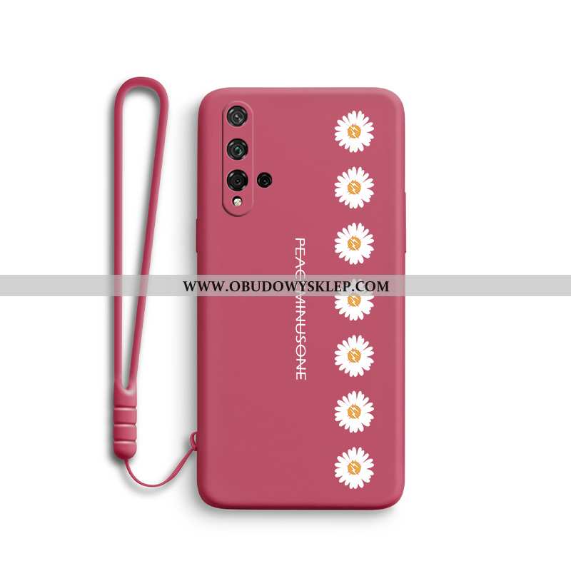 Etui Honor 20 Cienkie Moda Wiatr, Futerał Honor 20 Silikonowe Czerwony Czerwona