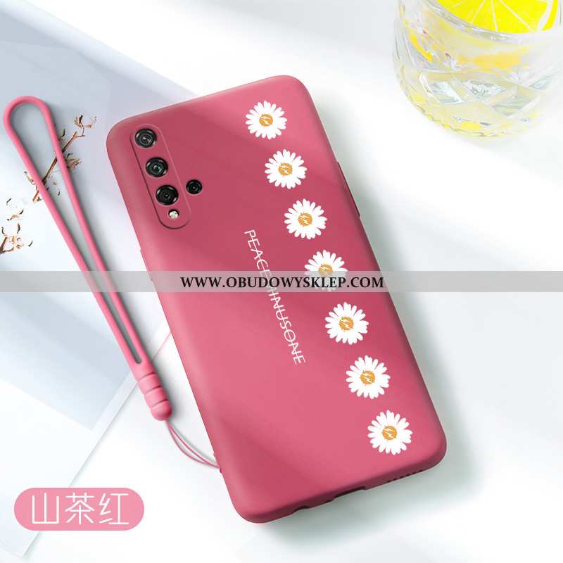 Etui Honor 20 Cienkie Moda Wiatr, Futerał Honor 20 Silikonowe Czerwony Czerwona