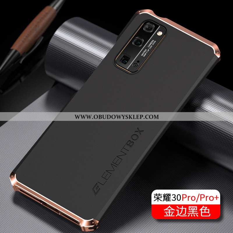 Etui Honor 30 Pro Metal Europa Silikonowe, Futerał Honor 30 Pro Ochraniacz Granatowy