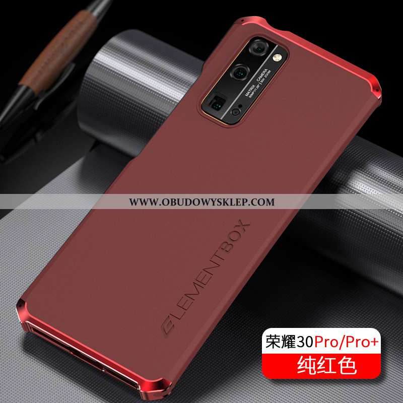 Etui Honor 30 Pro Metal Europa Silikonowe, Futerał Honor 30 Pro Ochraniacz Granatowy