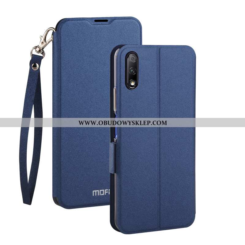 Etui Honor 9x Ochraniacz All Inclusive Miękki, Futerał Honor 9x Skórzane Granatowy