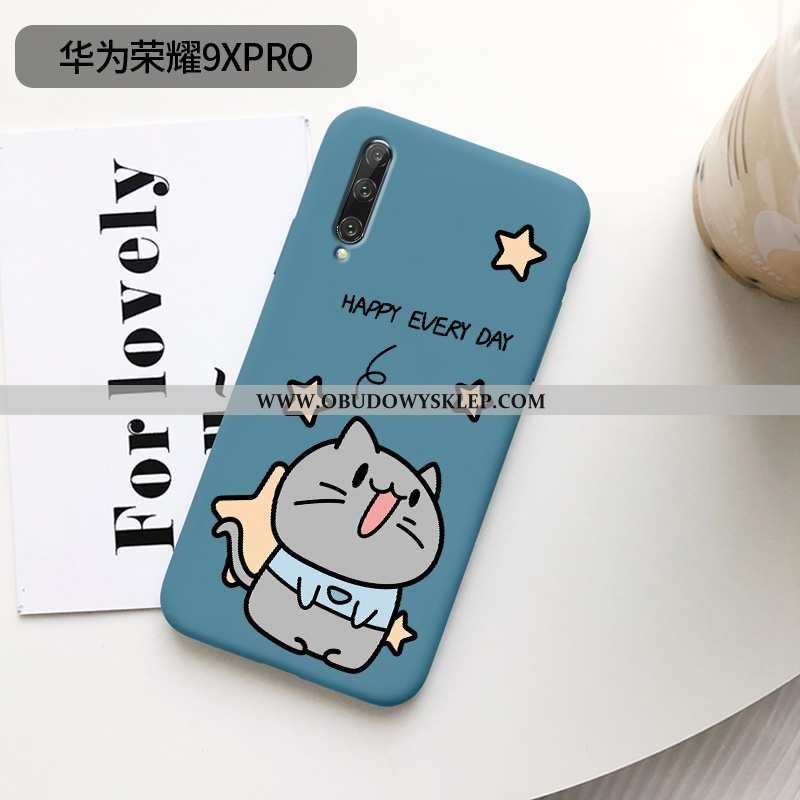 Etui Honor 9x Pro Kreskówka Silikonowe Miękki, Futerał Honor 9x Pro Piękny Super Rozowa