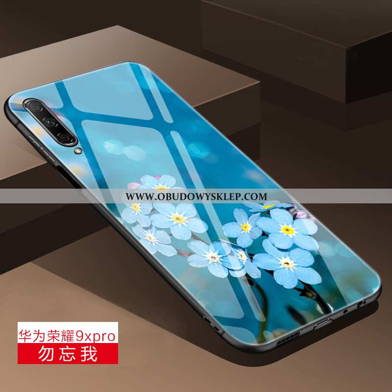 Etui Honor 9x Pro Silikonowe Trendy, Futerał Honor 9x Pro Ochraniacz Czerwony Netto Zielone