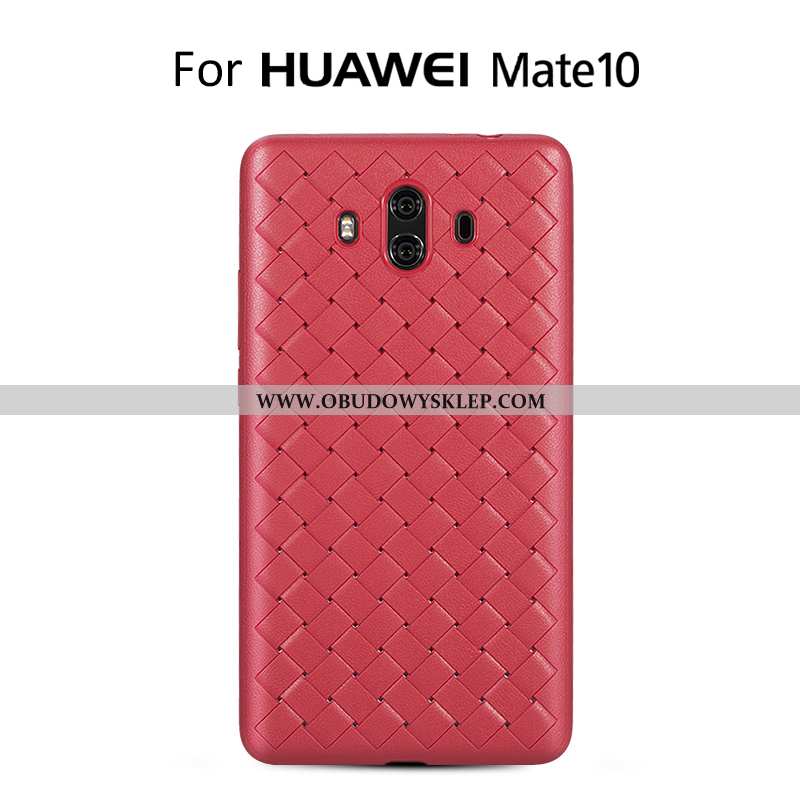 Etui Huawei Mate 10 Cienkie Jakość Przeplatane, Futerał Huawei Mate 10 Miękki Nowy Rozowa