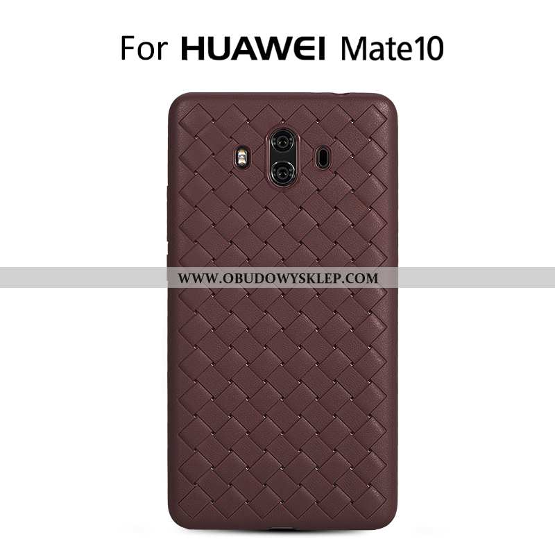 Etui Huawei Mate 10 Cienkie Jakość Przeplatane, Futerał Huawei Mate 10 Miękki Nowy Rozowa