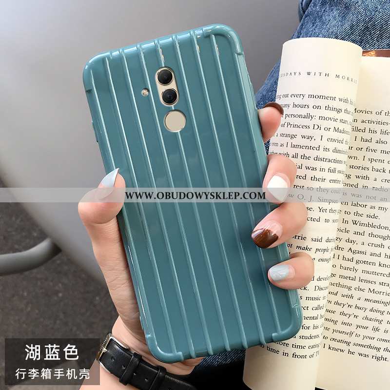 Etui Huawei Mate 20 Lite Miękki Zielony Etui, Futerał Huawei Mate 20 Lite Jednolity Kolor Zielone