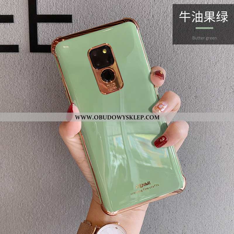 Etui Huawei Mate 20 Miękki Ochraniacz Różowe, Futerał Huawei Mate 20 Silikonowe Moda Rozowa