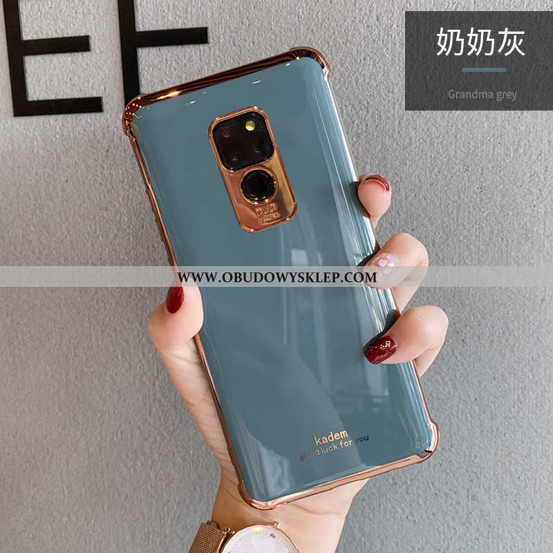 Etui Huawei Mate 20 Miękki Ochraniacz Różowe, Futerał Huawei Mate 20 Silikonowe Moda Rozowa