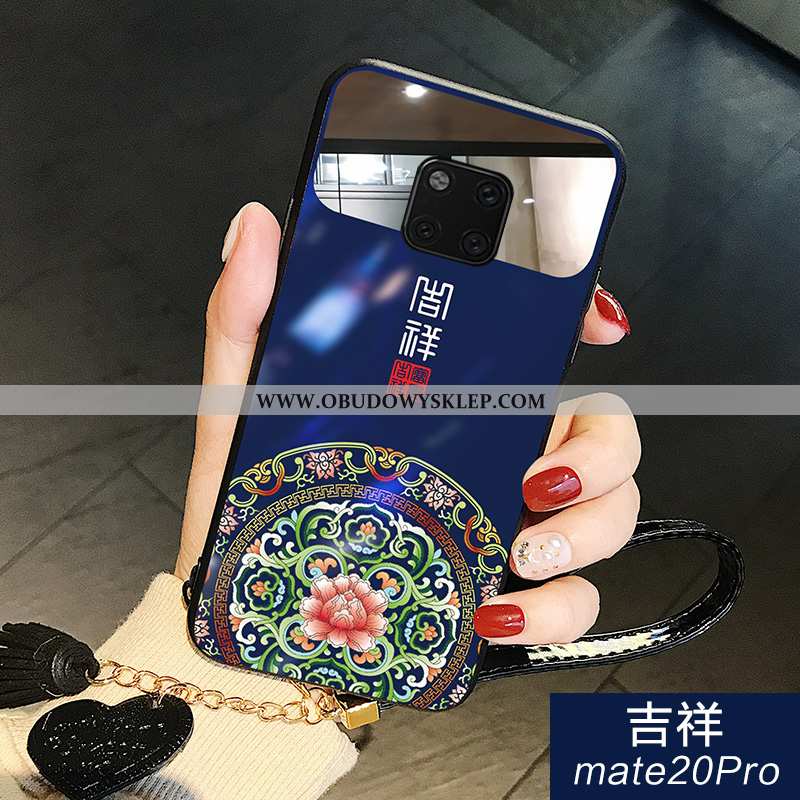 Etui Huawei Mate 20 Pro Kreatywne Anti-fall Niebieski, Futerał Huawei Mate 20 Pro Trendy Osobowość N