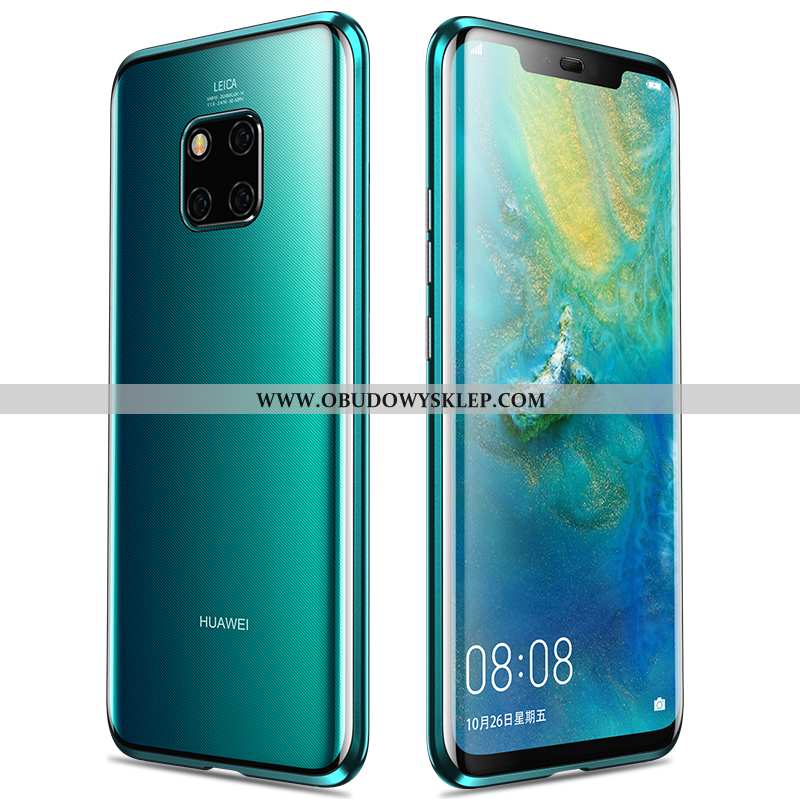 Etui Huawei Mate 20 Pro Ochraniacz Metal Czerwony Netto, Futerał Huawei Mate 20 Pro Trendy Granica Z