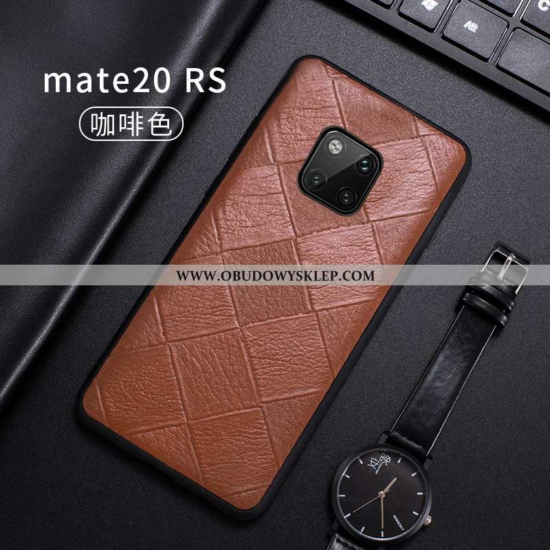 Etui Huawei Mate 20 Rs Trendy Cienkie All Inclusive, Futerał Huawei Mate 20 Rs Super Bydło Kawowy