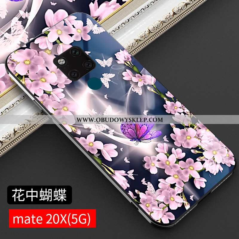 Etui Huawei Mate 20 X Trendy Niebieski Telefon Komórkowy, Futerał Huawei Mate 20 X Ochraniacz All In