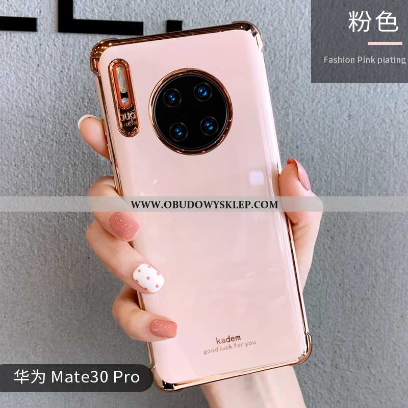 Etui Huawei Mate 30 Pro Kreatywne Zielony Anti-fall, Futerał Huawei Mate 30 Pro Trendy Jasny Zielone