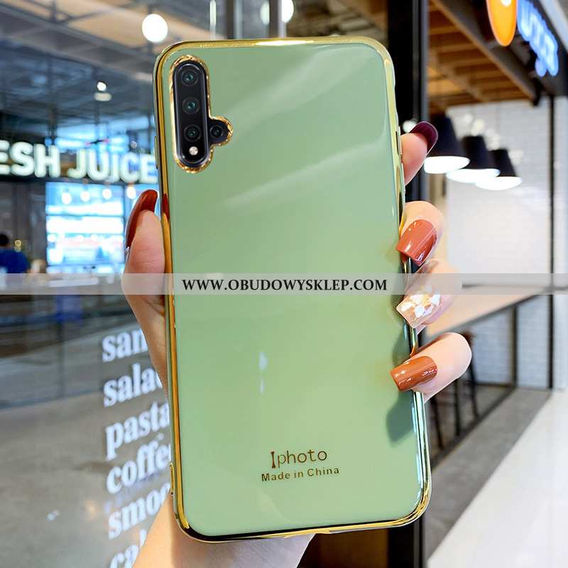 Etui Huawei Nova 5t Trendy Telefon Komórkowy Zielony, Futerał Huawei Nova 5t Miękki Zielone