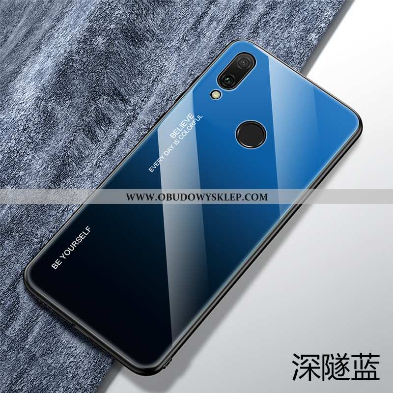 Etui Huawei P Smart 2020 Kreatywne Miękki Etui, Futerał Huawei P Smart 2020 Trendy Gradient Niebiesk