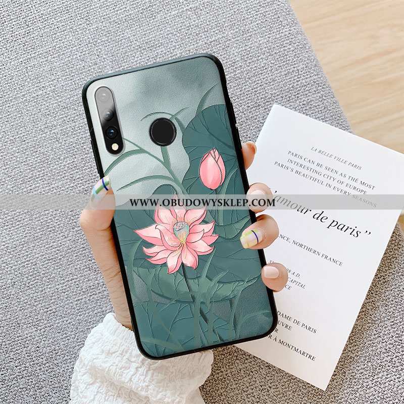 Etui Huawei P Smart 2020 Nubuku Kreatywne Nowy, Futerał Huawei P Smart 2020 Osobowość Zielone