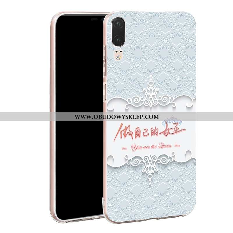 Etui Huawei P20 Trendy Anti-fall Lekkie, Futerał Huawei P20 Cienkie Zielony Zielone