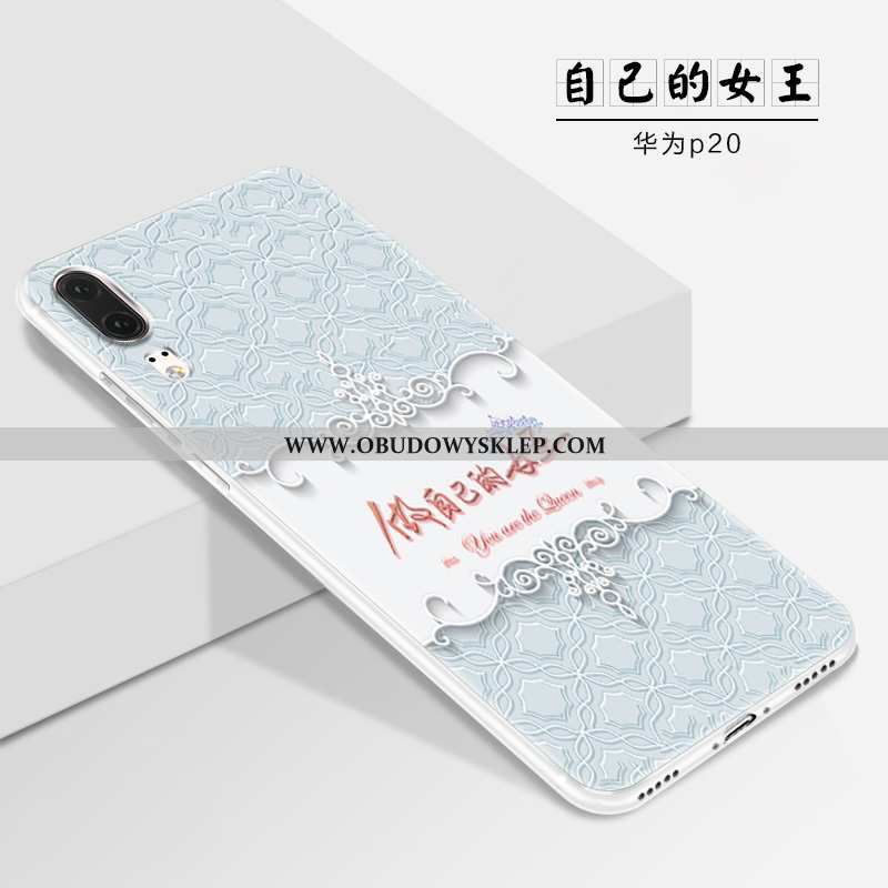 Etui Huawei P20 Trendy Anti-fall Lekkie, Futerał Huawei P20 Cienkie Zielony Zielone