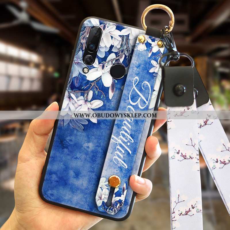 Etui Huawei P30 Lite Trendy Zielony Futerał, Futerał Huawei P30 Lite Miękki Wiszące Ozdoby Zielone