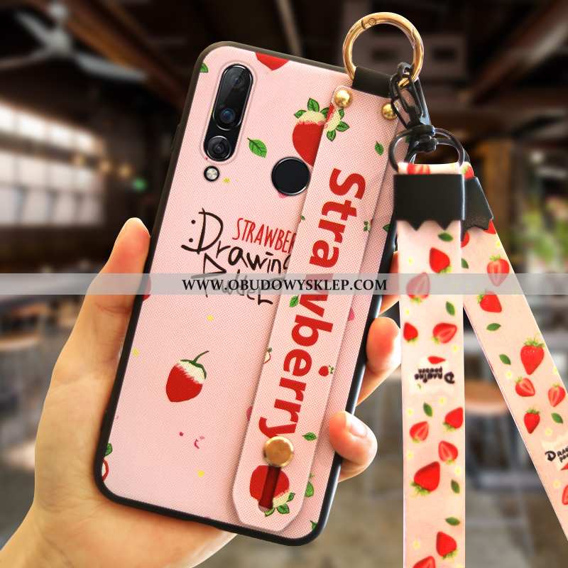 Etui Huawei P30 Lite Trendy Zielony Futerał, Futerał Huawei P30 Lite Miękki Wiszące Ozdoby Zielone