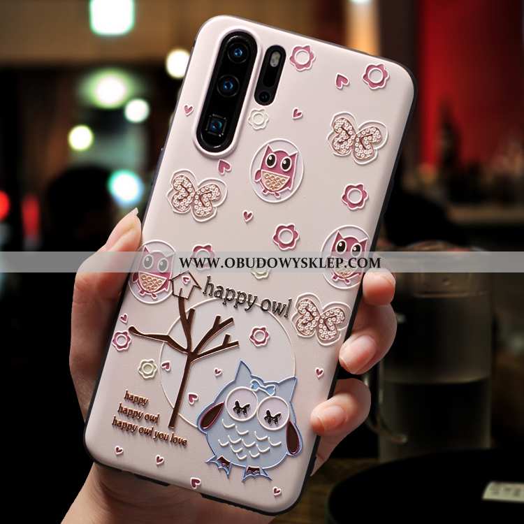 Etui Huawei P30 Pro Trendy Nubuku Anti-fall, Futerał Huawei P30 Pro Super Kreskówka Zielone