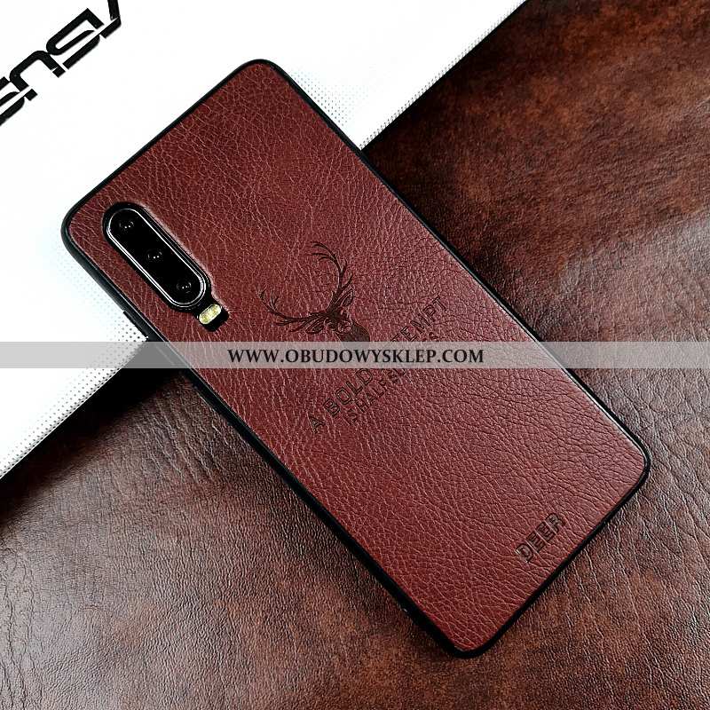 Etui Huawei P30 Super Czarny All Inclusive, Futerał Huawei P30 Cienkie Czarna