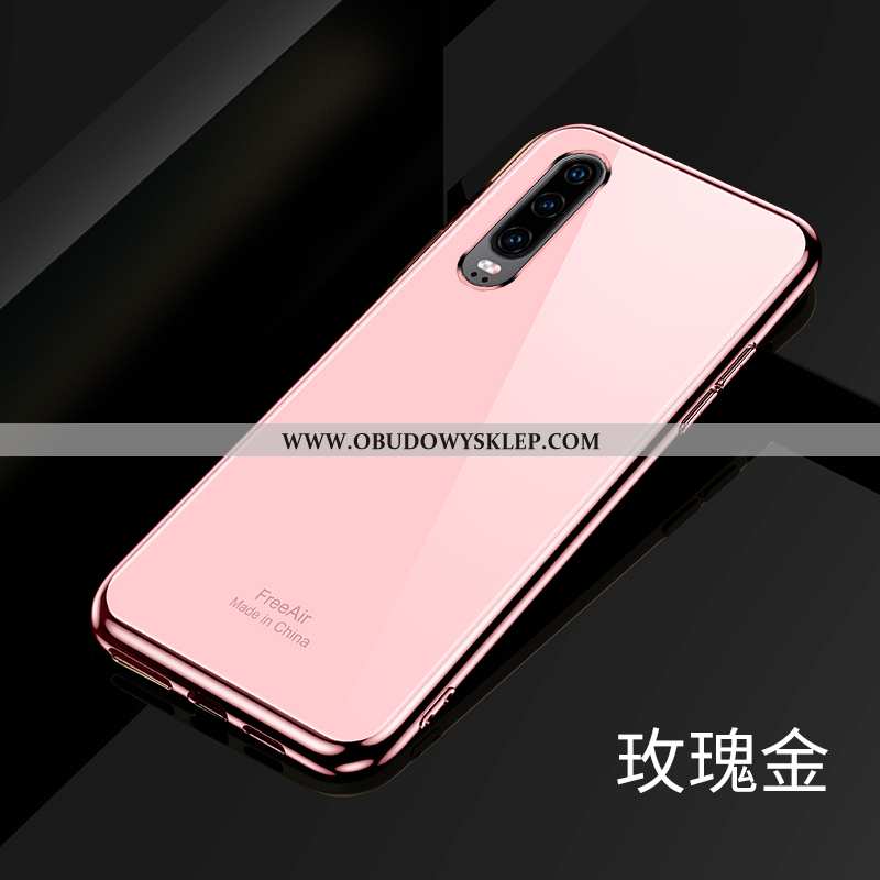 Etui Huawei P30 Super Trendy Zielony, Futerał Huawei P30 Cienkie Telefon Komórkowy Rozowa