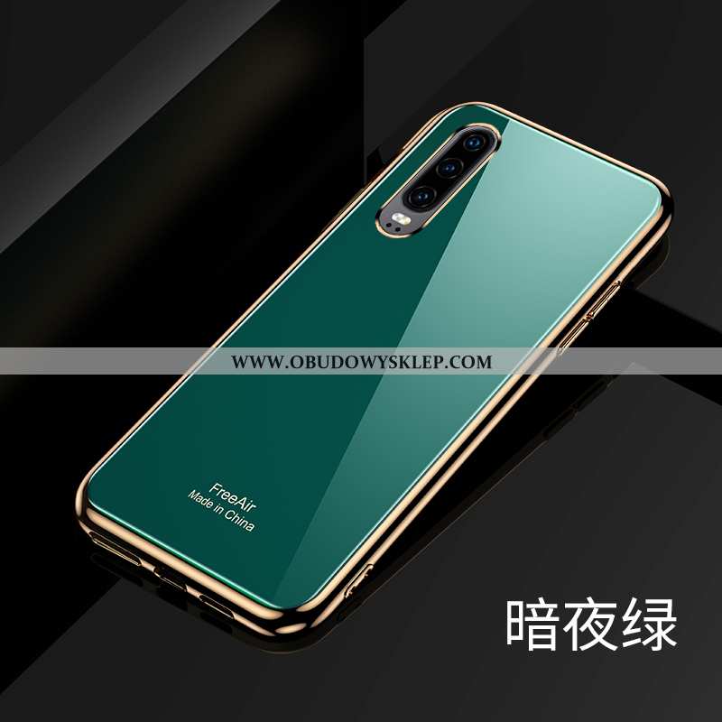 Etui Huawei P30 Super Trendy Zielony, Futerał Huawei P30 Cienkie Telefon Komórkowy Rozowa