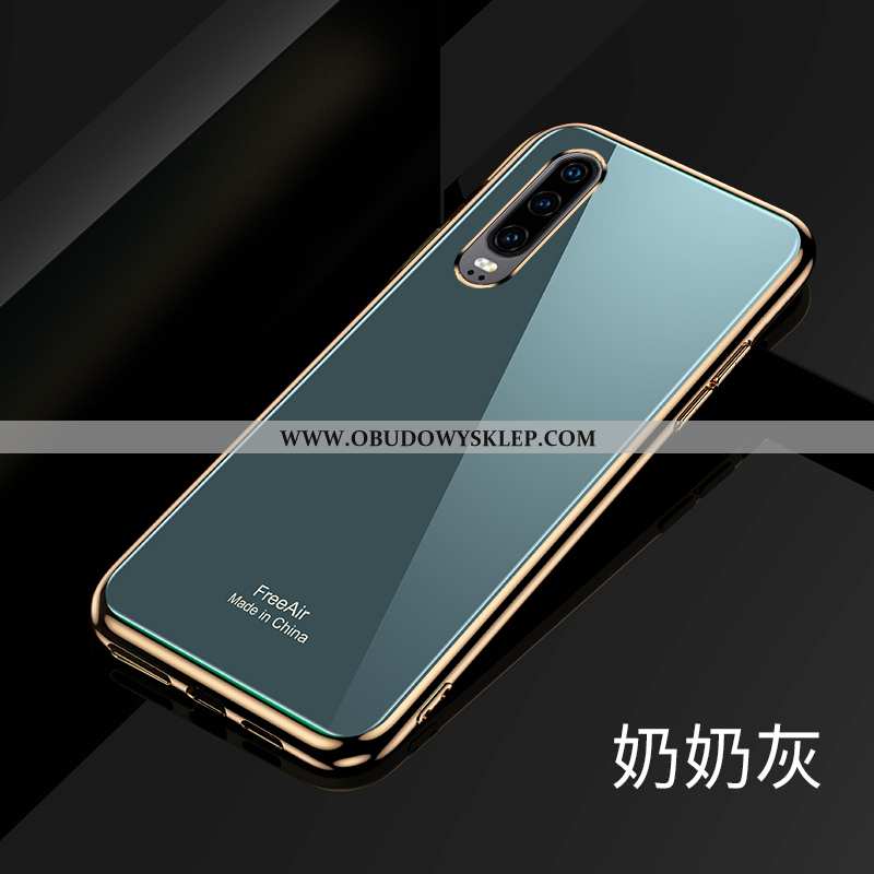 Etui Huawei P30 Super Trendy Zielony, Futerał Huawei P30 Cienkie Telefon Komórkowy Rozowa