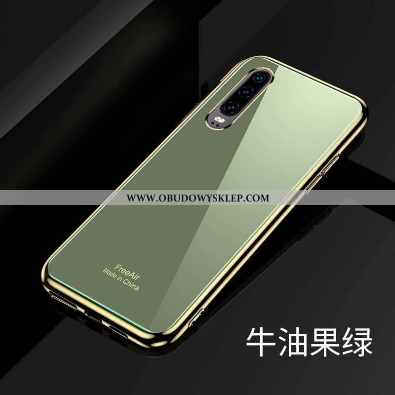 Etui Huawei P30 Super Trendy Zielony, Futerał Huawei P30 Cienkie Telefon Komórkowy Rozowa