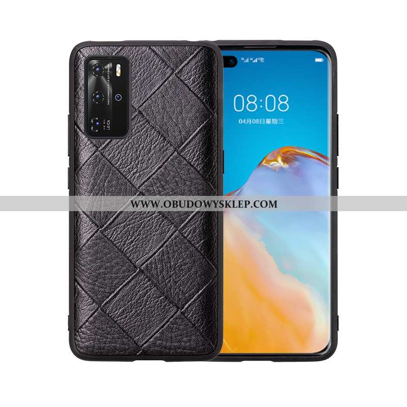 Etui Huawei P40 Pro Skórzane Biznes Wysoki Koniec, Futerał Huawei P40 Pro Luksusowy Telefon Komórkow