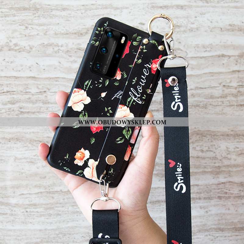 Etui Huawei P40 Pro Vintage Ochraniacz Futerał, Futerał Huawei P40 Pro Trendy Biały Biała