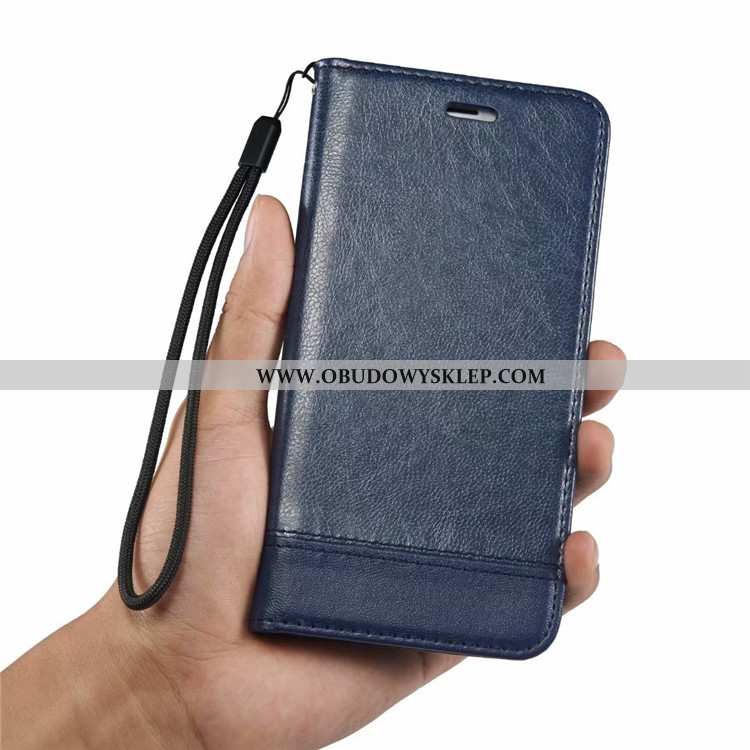 Etui Huawei Y7 2020 Trendy Ciemno Niebieski Telefon Komórkowy, Futerał Huawei Y7 2020 Skórzane Wzór 