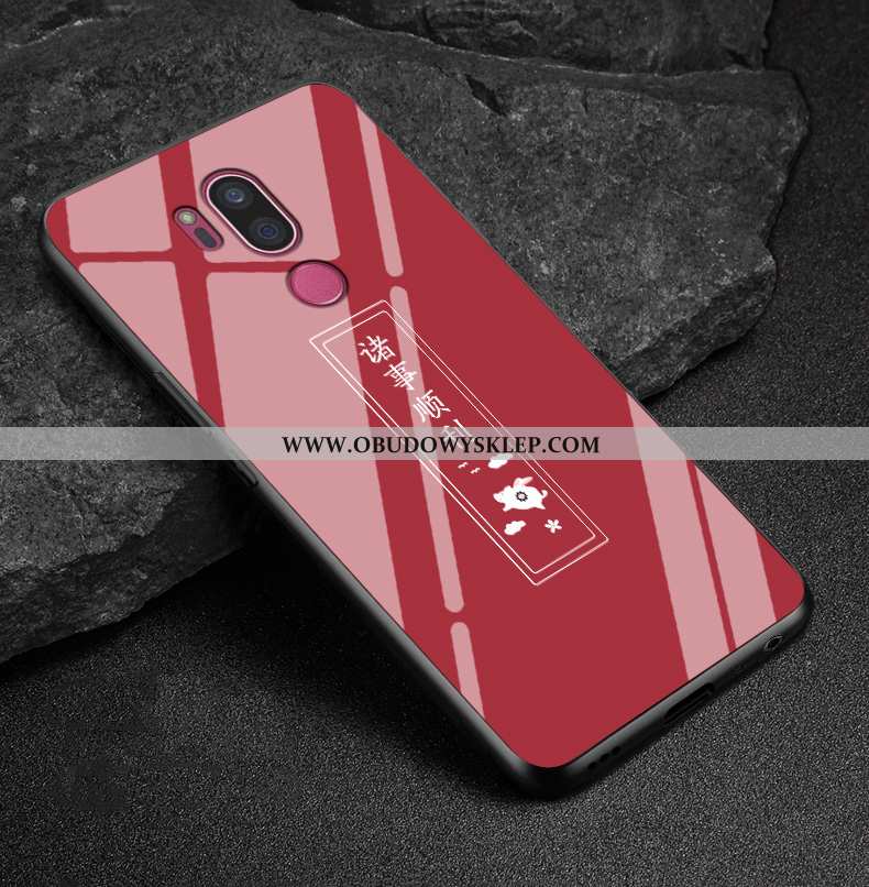 Etui Lg G7 Thinq Kreskówka Osobowość Dostosowane, Futerał Lg G7 Thinq Trendy Anti-fall Czerwona