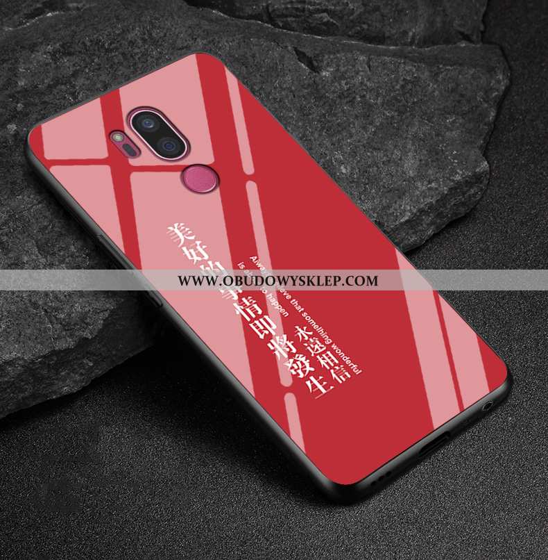 Etui Lg G7 Thinq Kreskówka Osobowość Dostosowane, Futerał Lg G7 Thinq Trendy Anti-fall Czerwona