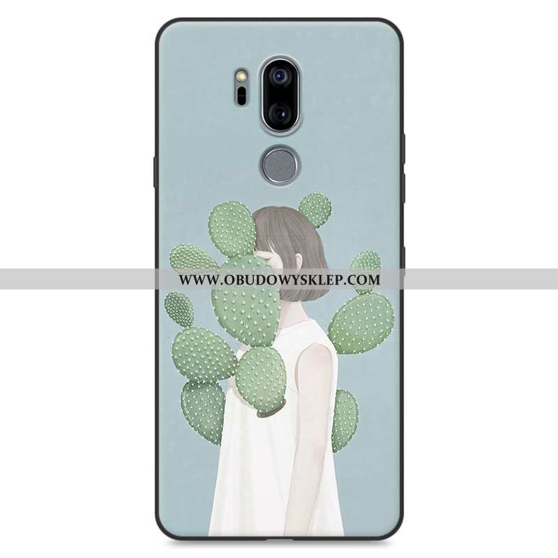 Etui Lg G7 Thinq Silikonowe Trendy Telefon Komórkowy, Futerał Lg G7 Thinq Ochraniacz Czerwony Czerwo