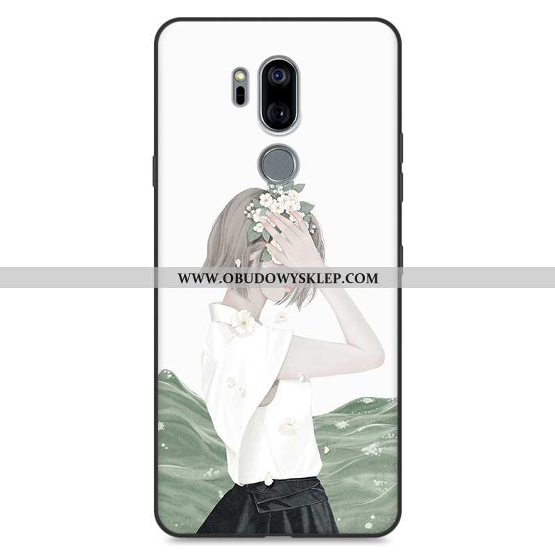 Etui Lg G7 Thinq Silikonowe Trendy Telefon Komórkowy, Futerał Lg G7 Thinq Ochraniacz Czerwony Czerwo