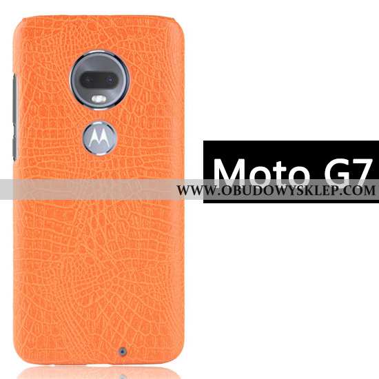 Etui Moto G7 Kreatywne Telefon Komórkowy Etui, Futerał Moto G7 Wzór Anti-fall Czarna