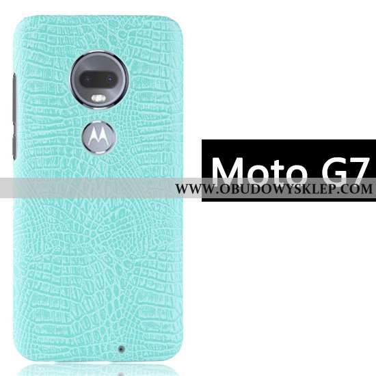 Etui Moto G7 Kreatywne Telefon Komórkowy Etui, Futerał Moto G7 Wzór Anti-fall Czarna