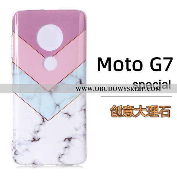 Etui Moto G7 Moda Czarny Etui, Futerał Moto G7 Telefon Komórkowy Wiatr Czarna