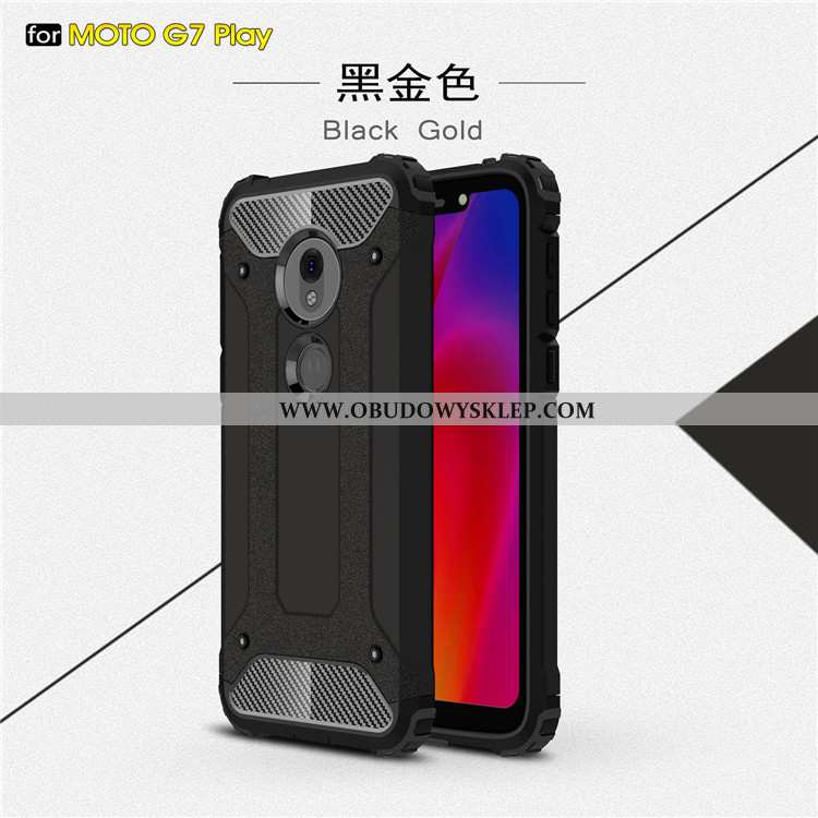 Etui Moto G7 Play Ochraniacz All Inclusive Anti-fall, Futerał Moto G7 Play Czerwony Czerwona