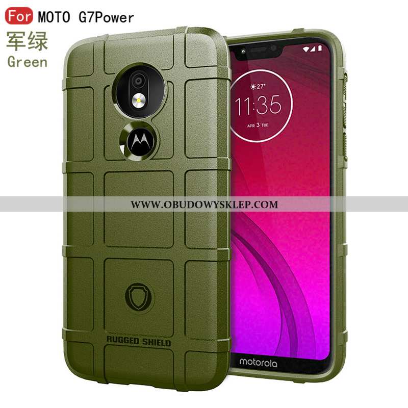 Etui Moto G7 Power Miękki Telefon Komórkowy Etui, Futerał Moto G7 Power Silikonowe Kreatywne Czarna