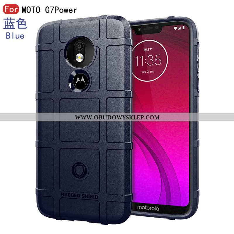 Etui Moto G7 Power Miękki Telefon Komórkowy Etui, Futerał Moto G7 Power Silikonowe Kreatywne Czarna