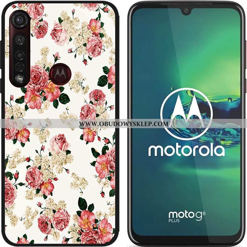 Etui Moto G8 Plus Nubuku Kolor Etui, Futerał Moto G8 Plus Kreatywne Gorąca Sprzedaż Niebieska