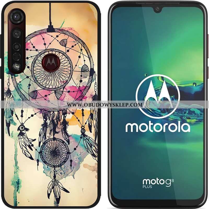 Etui Moto G8 Plus Nubuku Kolor Etui, Futerał Moto G8 Plus Kreatywne Gorąca Sprzedaż Niebieska