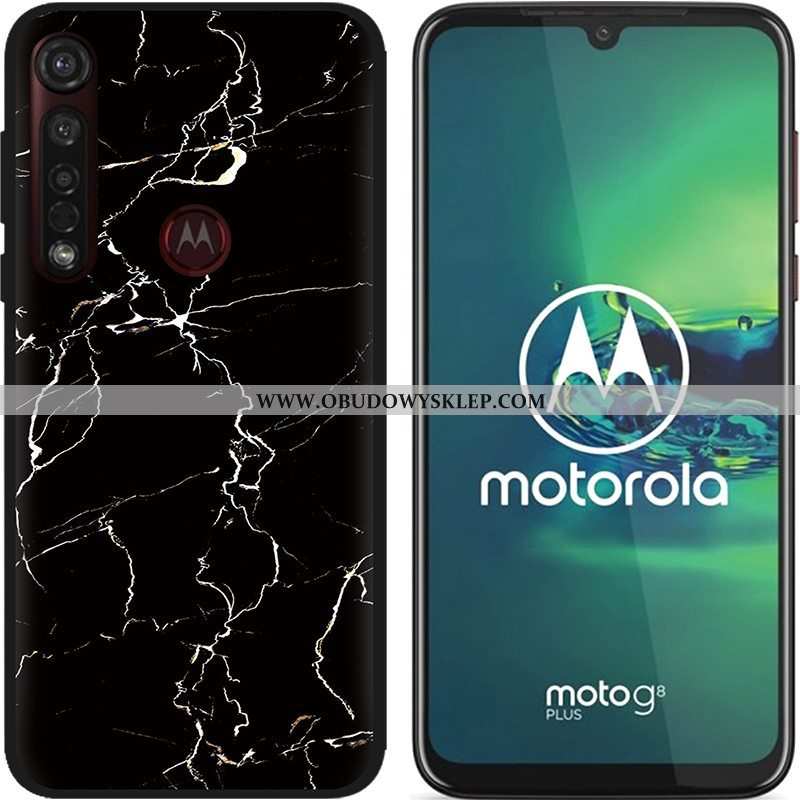 Etui Moto G8 Plus Nubuku Kolor Etui, Futerał Moto G8 Plus Kreatywne Gorąca Sprzedaż Niebieska