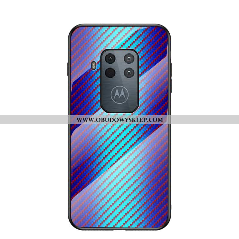 Etui Motorola One Zoom Szkło Nowy Futerał, Futerał Motorola One Zoom Trendy All Inclusive Fioletowy