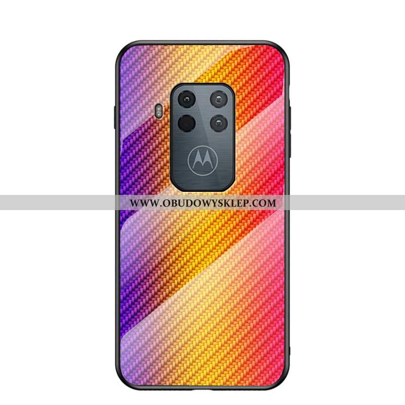 Etui Motorola One Zoom Szkło Nowy Futerał, Futerał Motorola One Zoom Trendy All Inclusive Fioletowy