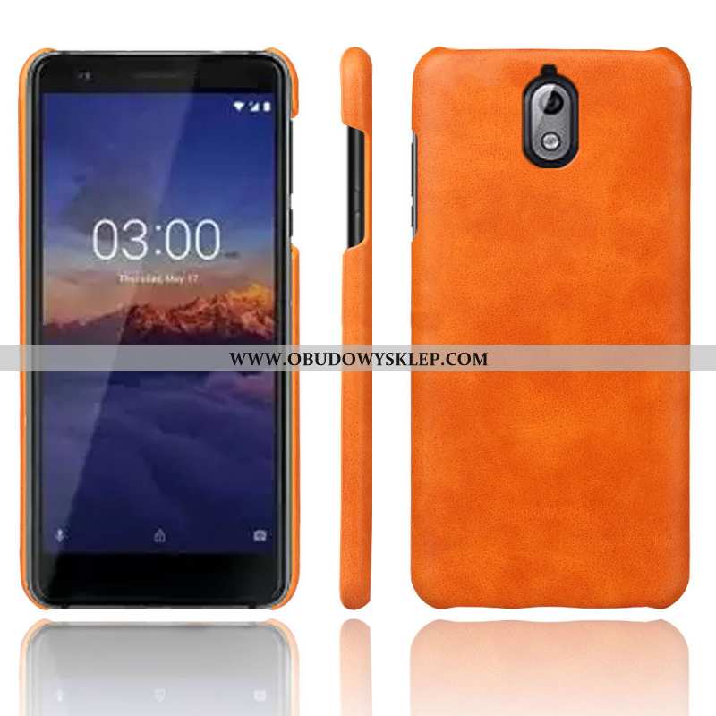 Etui Nokia 3.1 Skóra Anti-fall Etui, Futerał Nokia 3.1 Trendy Ochraniacz Czerwona