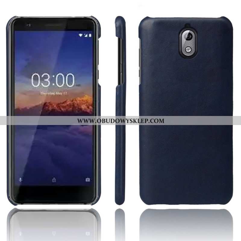 Etui Nokia 3.1 Skóra Anti-fall Etui, Futerał Nokia 3.1 Trendy Ochraniacz Czerwona